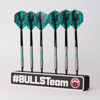 Stojak na 6 lotek czarny poziomy Bull's Germany - 2