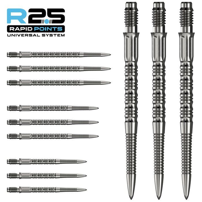 Groty Mission R2.5 Rapid Points GV2 Silver