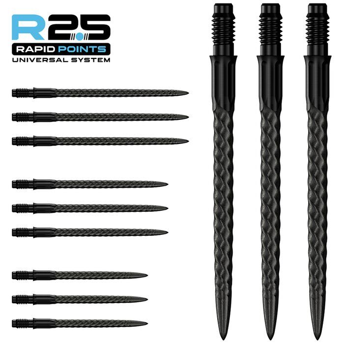 Mission R2.5 Rapid Points RVX Black