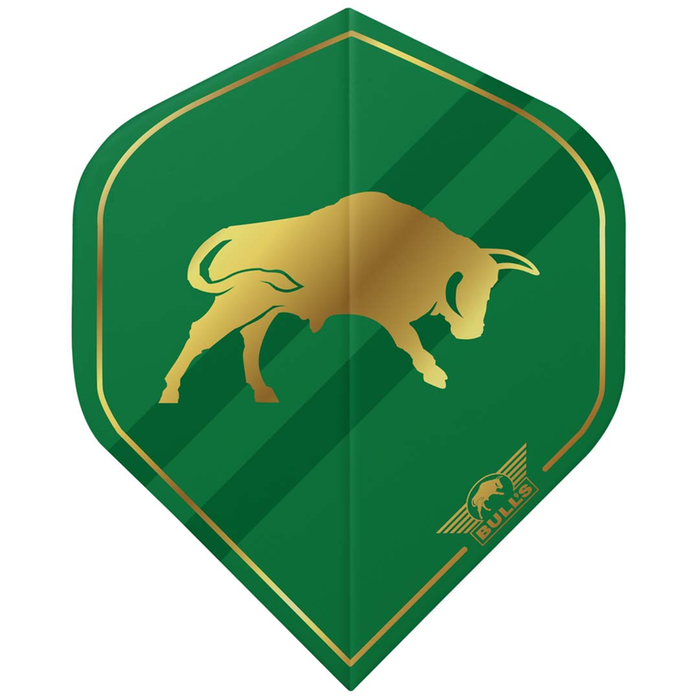 Piórka Bull's Retro 100 Green NO2