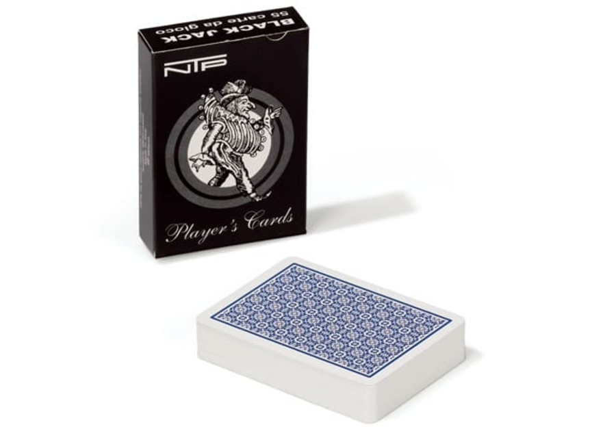 Talia kart PVC Black Jack Niebieski rewers