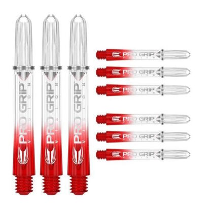 Nasadki do lotek Target Pro Grip Vision Red 3 szt.