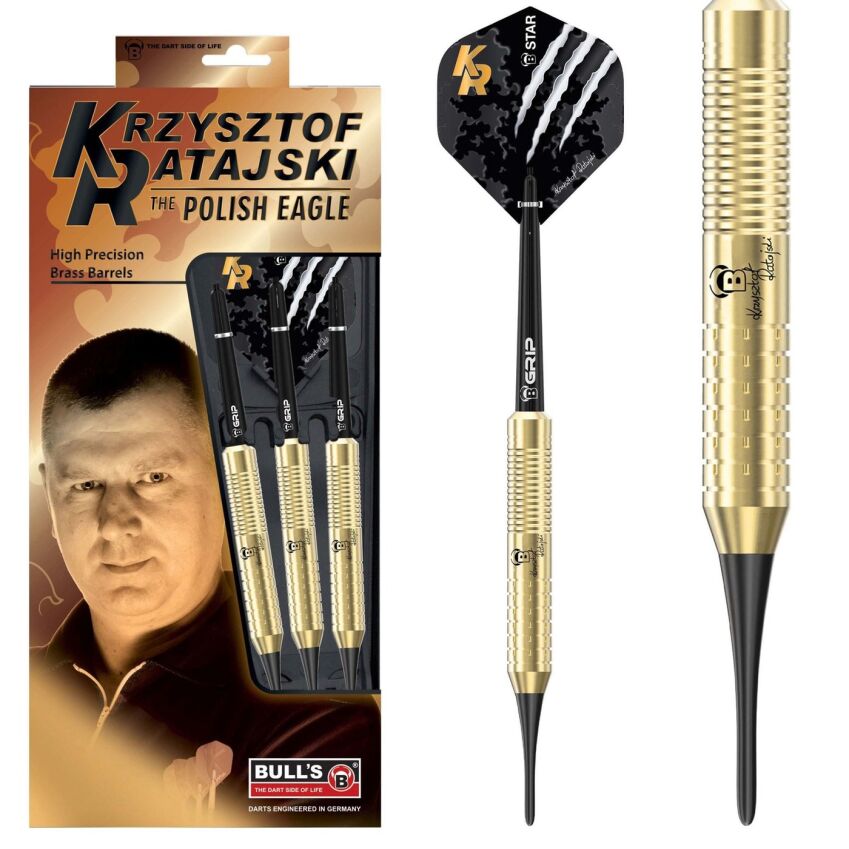 Lotki Soft BULL'S Krzysztof Ratajski Brass Gold