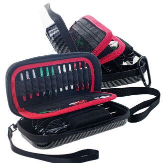 BULL'S Orbis Small Carbon Etui na lotki - 2