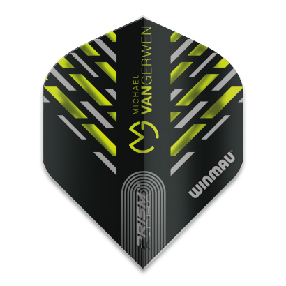 Piórka Winmau Michael van Gerwen Prism Alpha Black Green V3