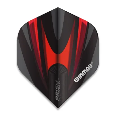 Piórka Winmau Prism Alpha Extra Thick Black & Red