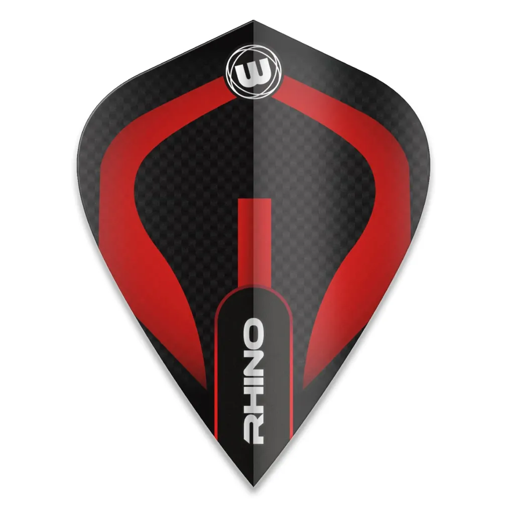 Piórka Winmau Rhino Kite Black & Red