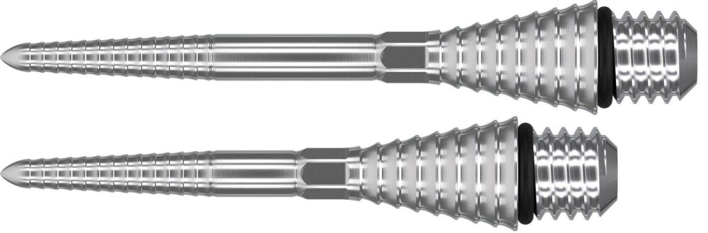 Groty wkręcane Target Titanium Grooved Swiss Point Conversion Point Silver