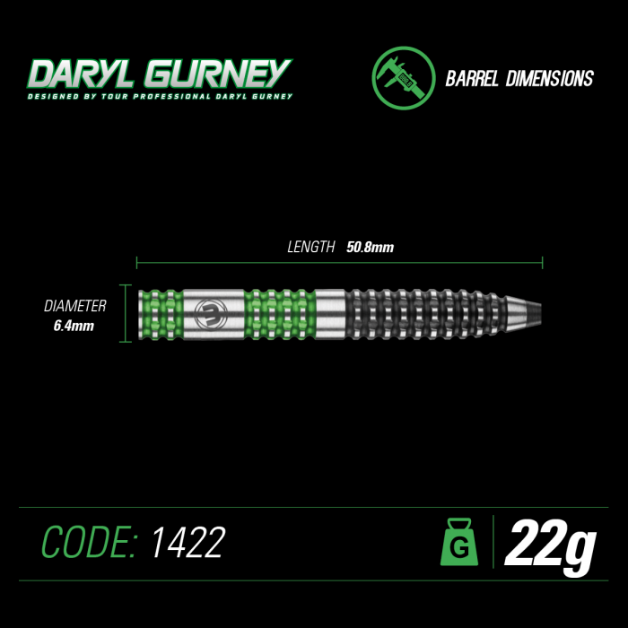 Lotki Daryl Gurney 90% Winmau steel