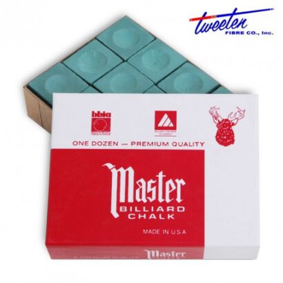 Kreda bilardowa Master Ciemno Zielona (1 szt.)