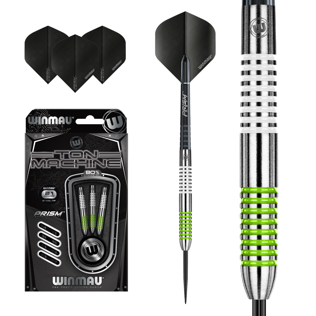 Lotki dart TON MACHINE Winmau steel 80% [1082]