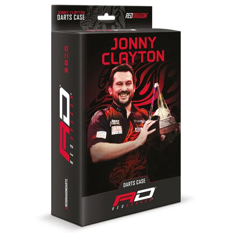 Red Dragon Jonny Clayton Super Tour - etui na lotki