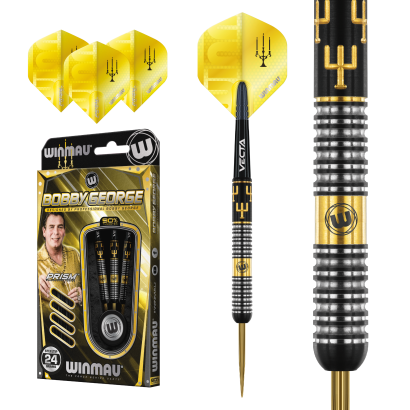 Lotki dart BOBBY GEORGE  Winmau 90% steel