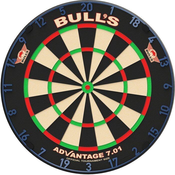 Bull's Colorful Matt Number Ring Niebieski