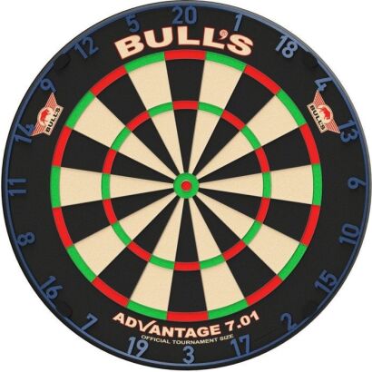 Bull's Colorful Matt Number Ring Niebieski