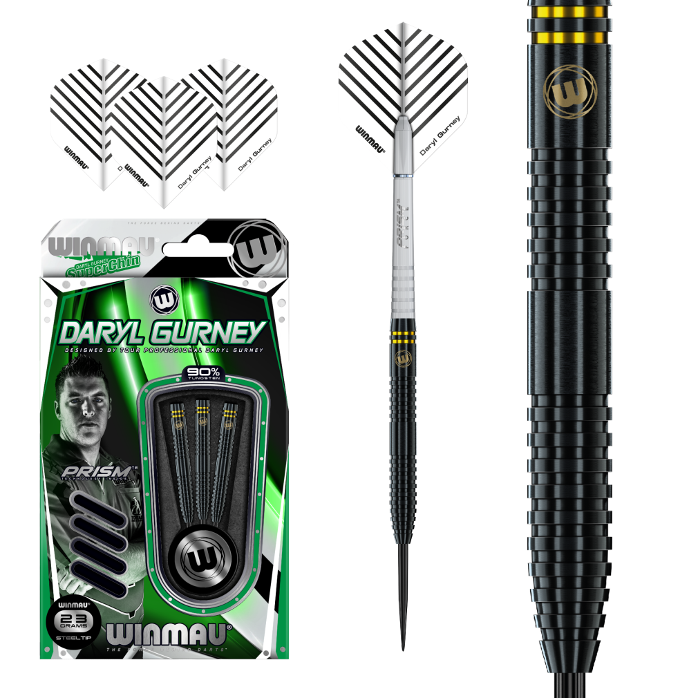 Lotki Daryl Gurney SE BLACK 90% Winmau steel