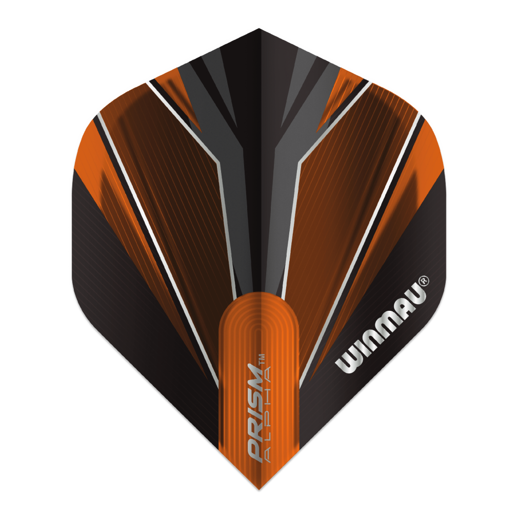 Piórka Winmau Prism Alpha Black & Orange