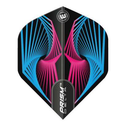 Piórka Winmau Prism Delta Wave Blue & Pink