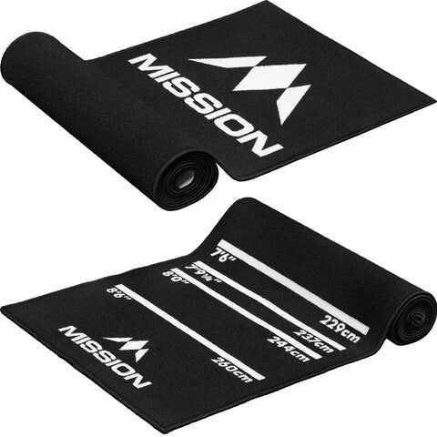 Mata Mission Carpet Black with Logo
