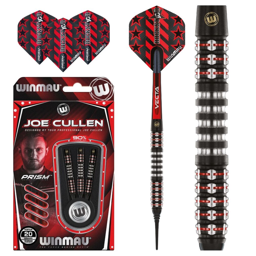 Lotki soft Winmau JOE CULLEN 90% DARTS 20g