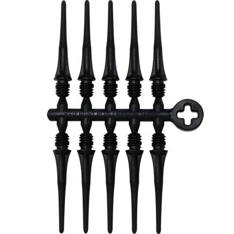 Groty plastikowe Cosmo Fit Point Black
