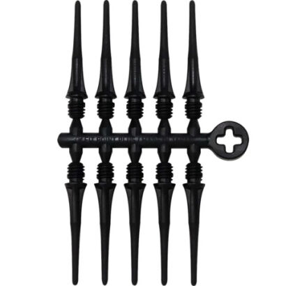 Groty plastikowe Cosmo Fit Point Black