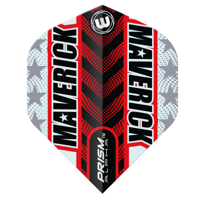 Piórka Winmau Prism Alpha Maverick Black & Red