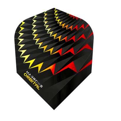 Piórka Harrows Orbital Yellow/Red