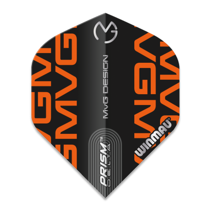 Piórka Winmau Prism Delta MVG Design Black/Orange