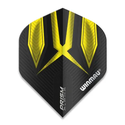 Piórka Winmau Prism Alpha Extra Thick Black & Yellow