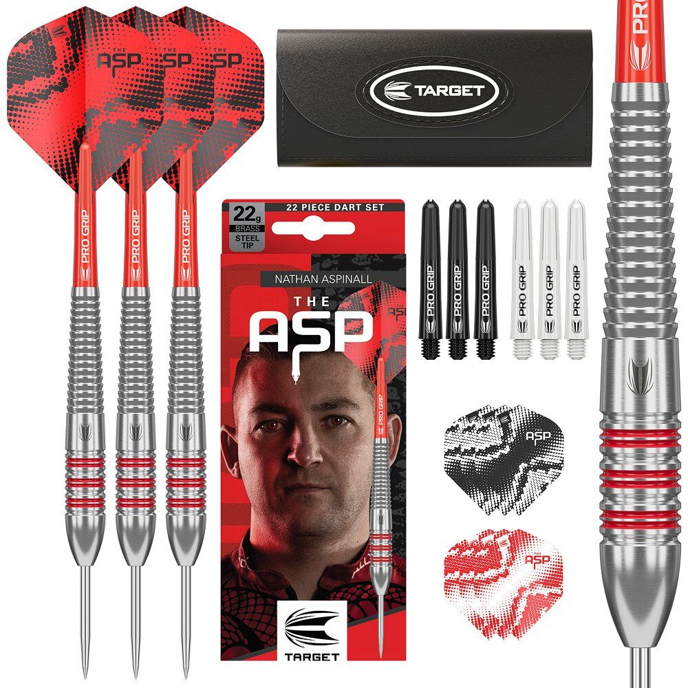 Lotki Target Nathan Aspinall Brass Set 22 Elementy