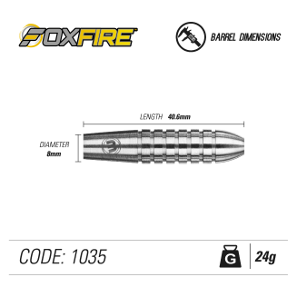 Lotki dart FOXFIRE 80% Winmau steel - 8