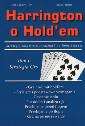 Książka Harrington o Hold'em Tom I Strategia gry