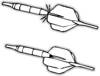 Trident 180 Dartpoint Cones - 6